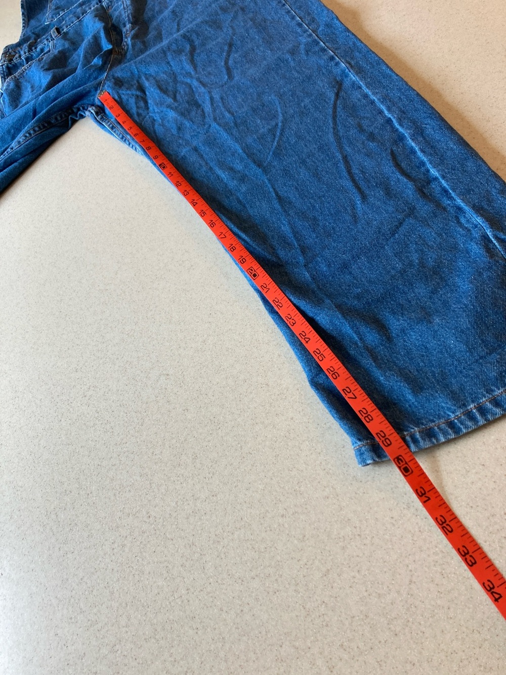 Free People Blue Denim Overalls - Classic Bib Style Women Size XL - Picture 11 of 16